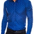 Pánská společenská košile - Andreas, tmavě-modrá